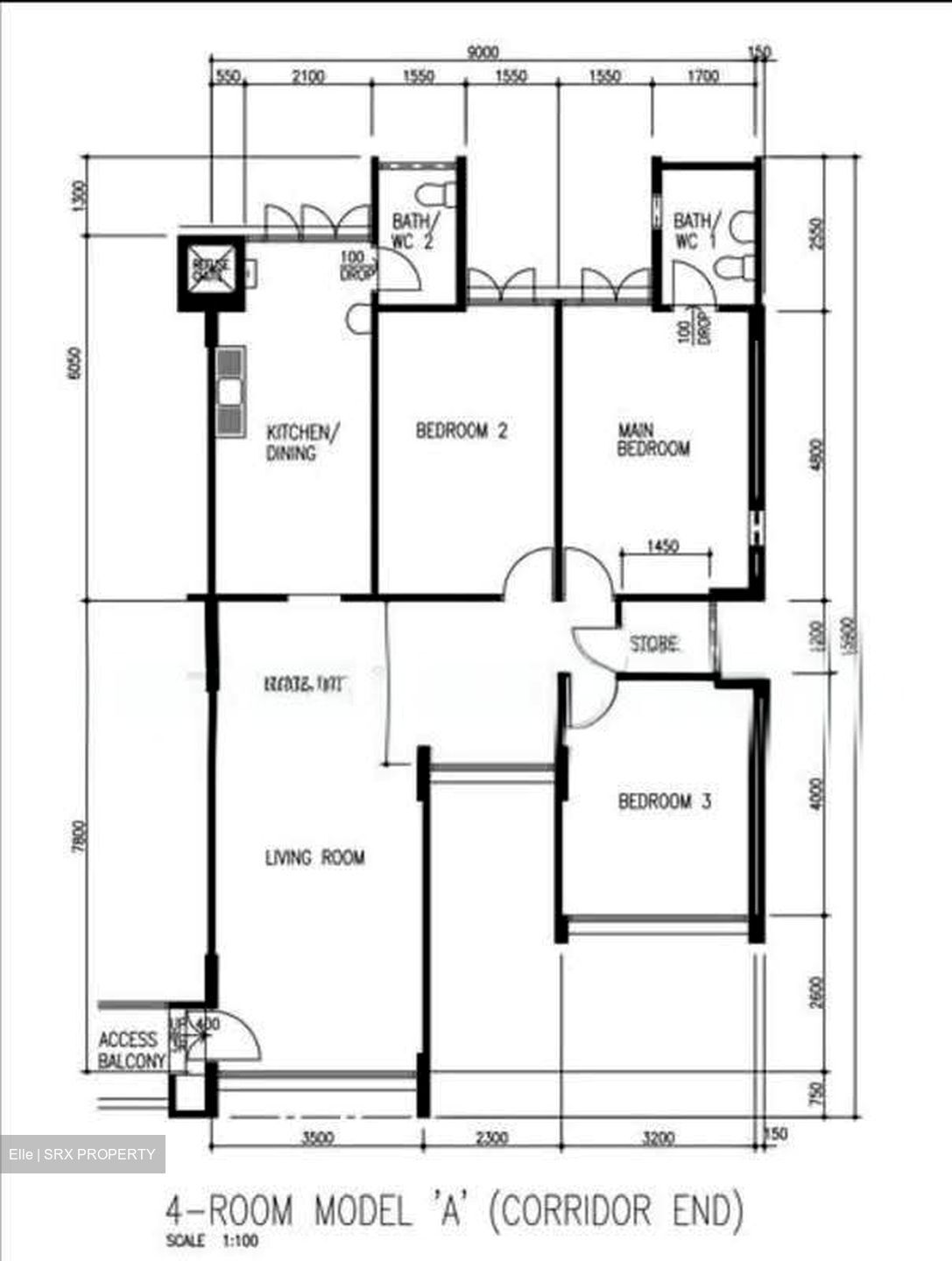 Blk 393 Yishun Avenue 6 (Yishun), HDB 4 Rooms #613613611